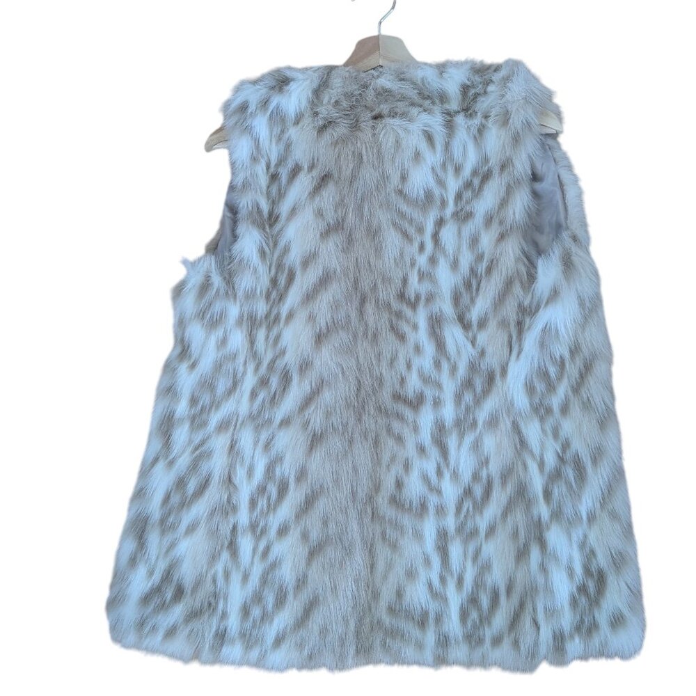 Leyla Women's Faux Fur Vest - Size Medium